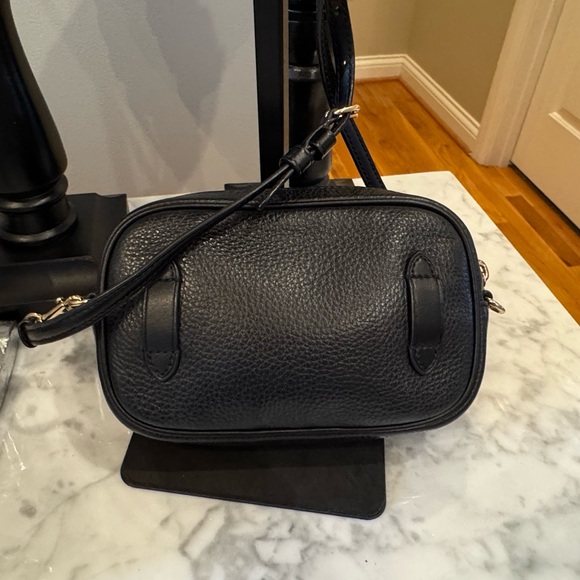 Coach - Mini Jamie Camera/Belt Bag - Black Pebbled Leather 2020- EUC - Picture 2 of 9